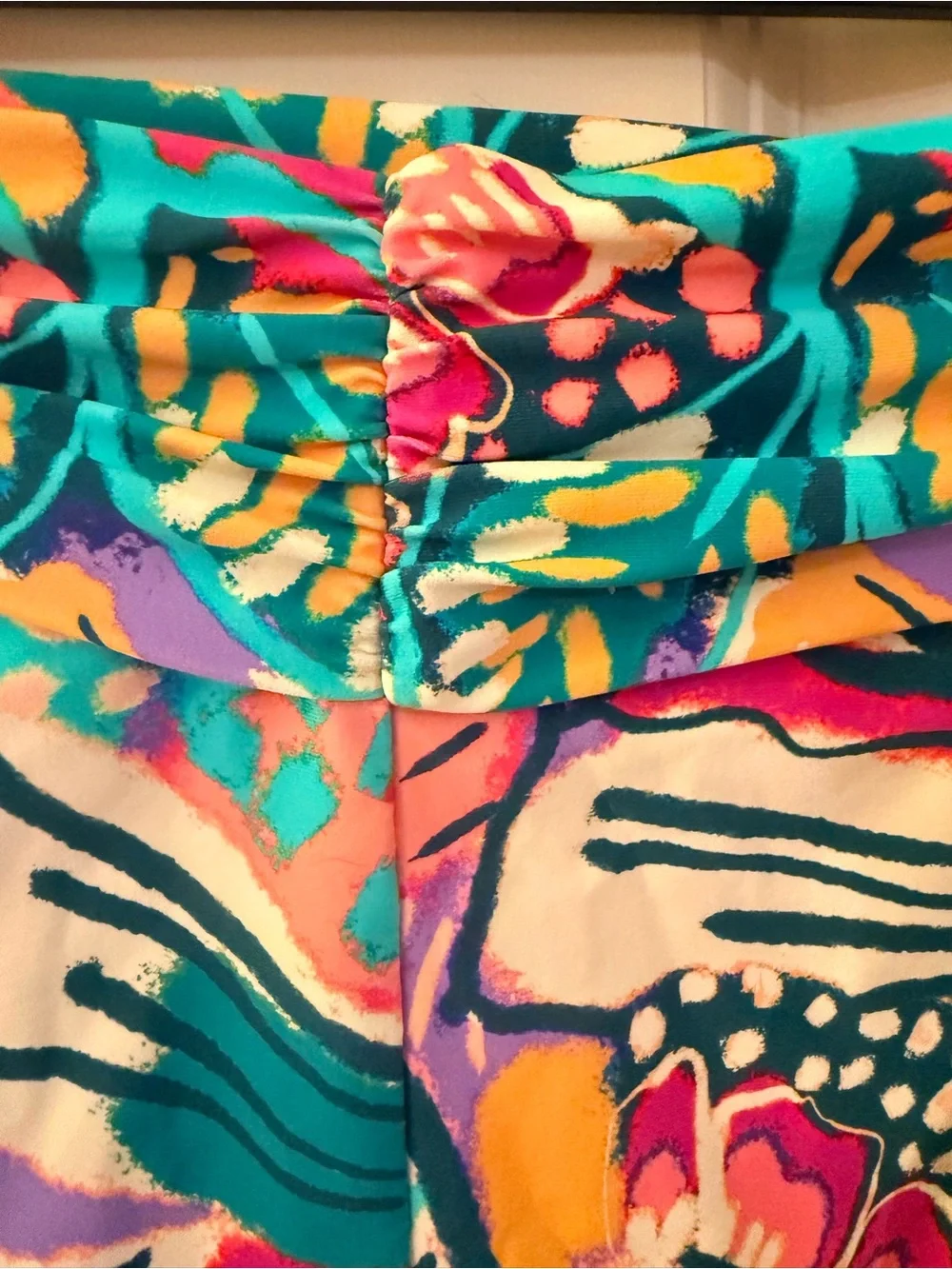 Sunsets passion flower bikini